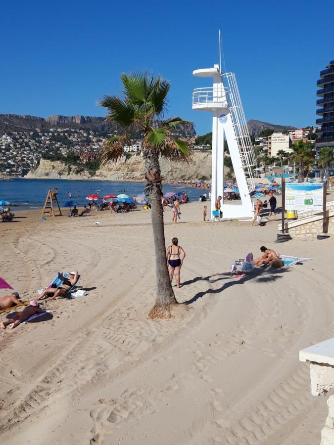 Ático con encanto, 50m de la playa, vista al mar, wifi fibra, gran terraza Calpe Esterno foto