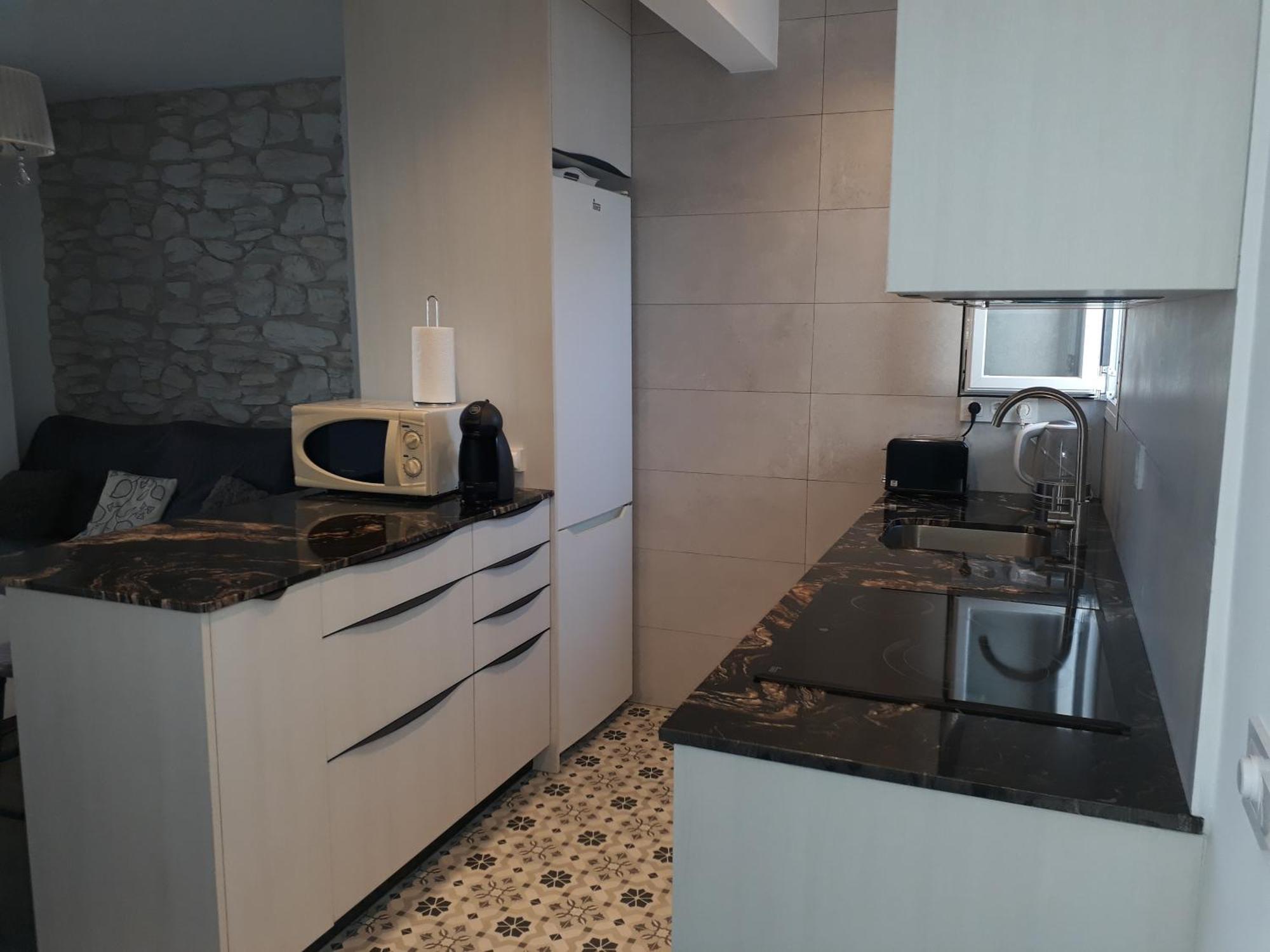 Ático con encanto, 50m de la playa, vista al mar, wifi fibra, gran terraza Calpe Esterno foto