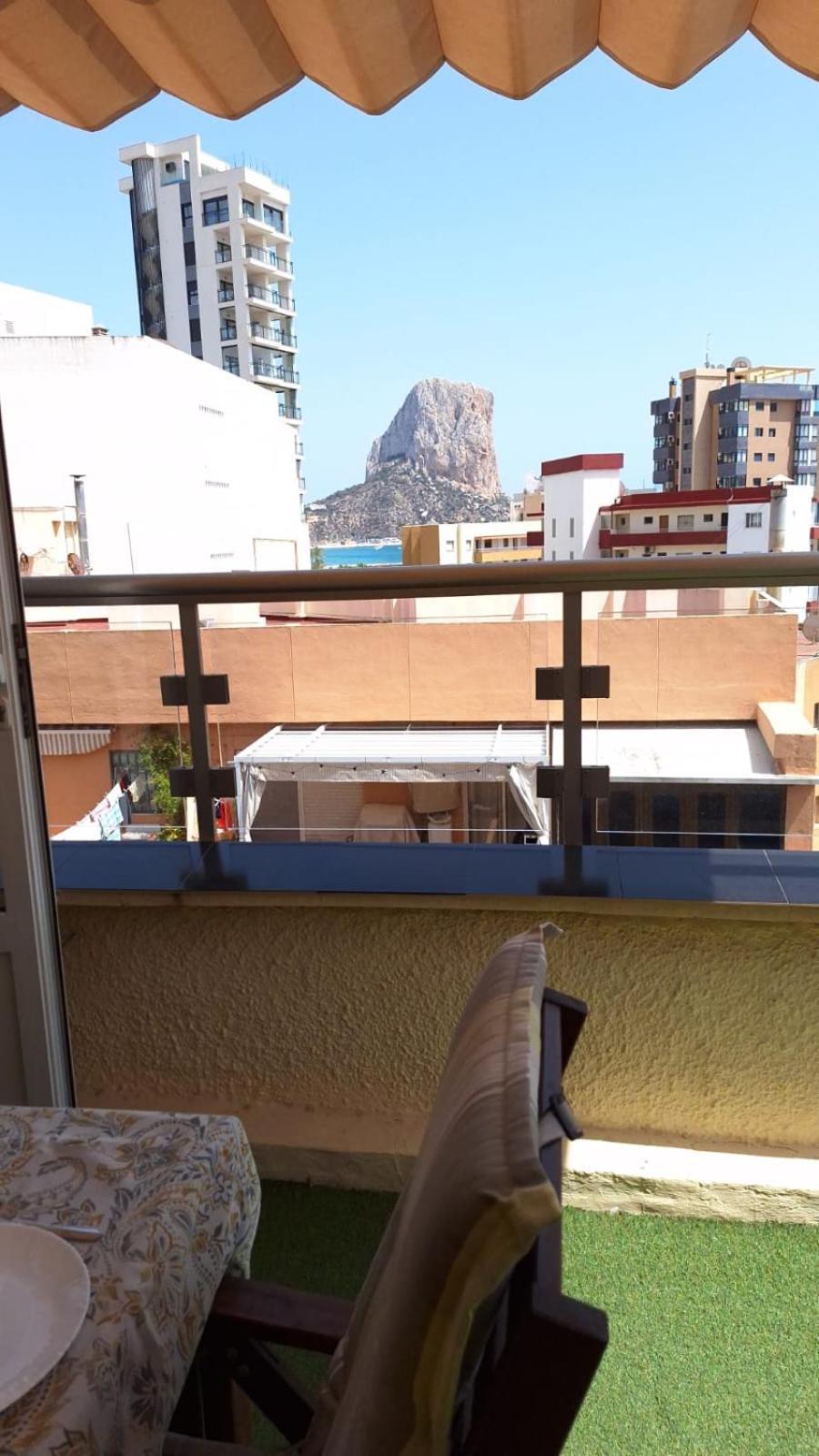 Ático con encanto, 50m de la playa, vista al mar, wifi fibra, gran terraza Calpe Esterno foto