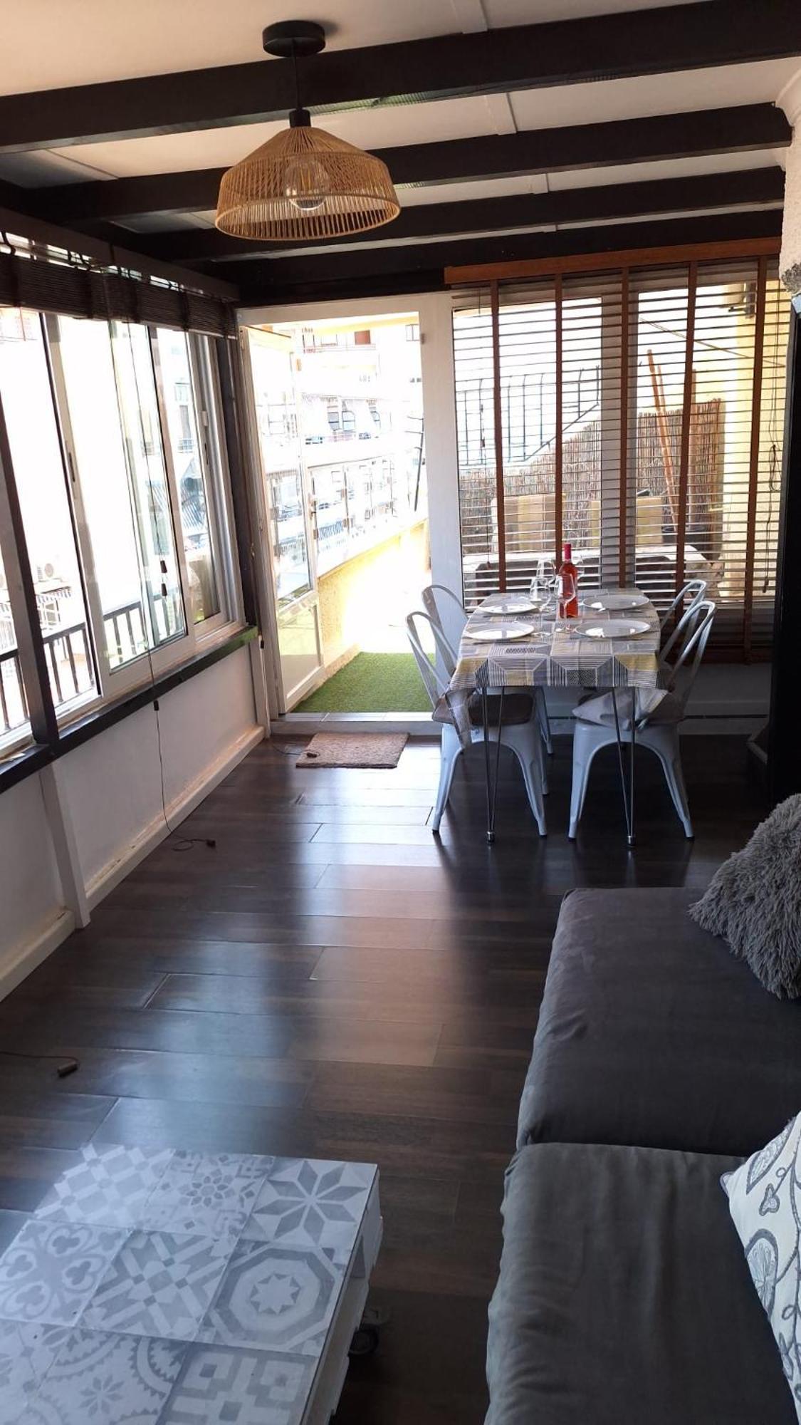 Ático con encanto, 50m de la playa, vista al mar, wifi fibra, gran terraza Calpe Esterno foto